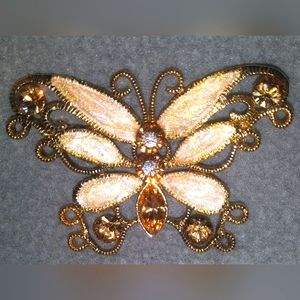 3 for 25 Delicate butterfly brooch
